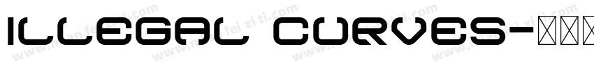 Illegal Curves字体转换